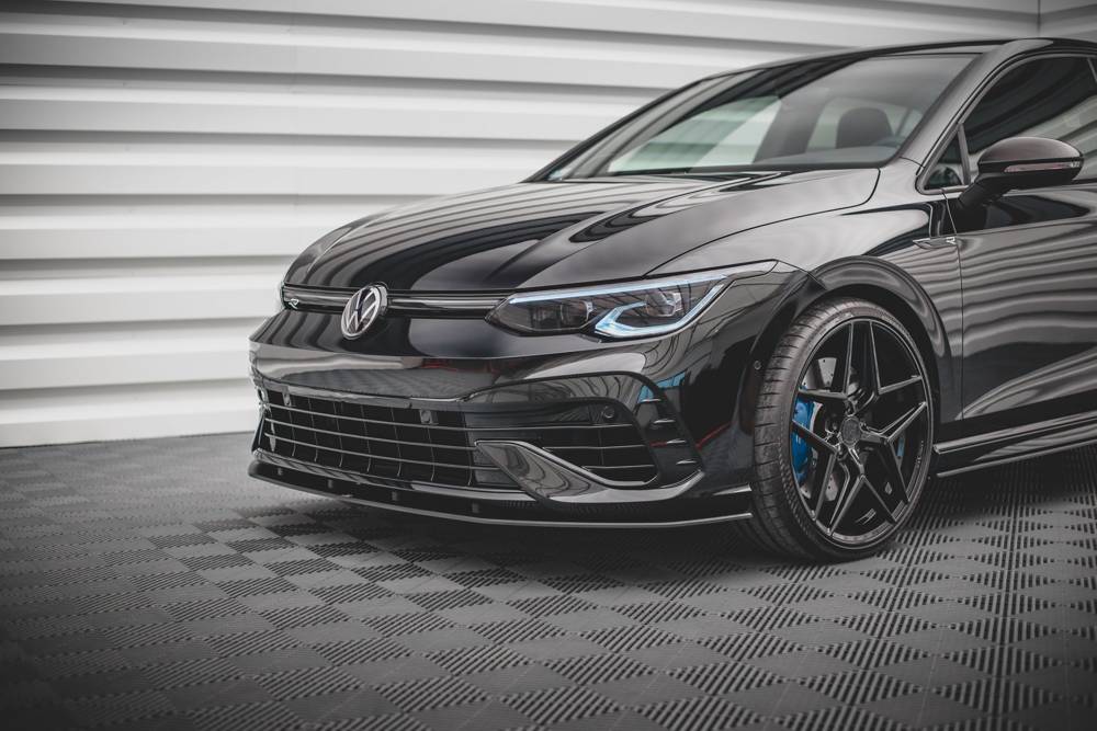 MAXTON DESIGN STREET PRO FRONT SPLITTER VOLKSWAGEN GOLF R MK8