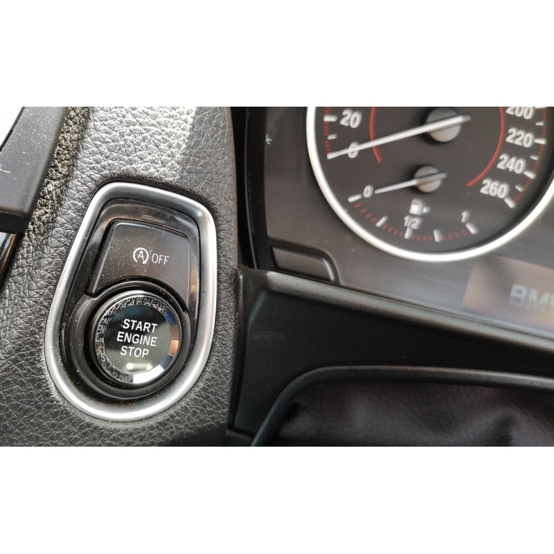 F-Series crystal start button (Black)