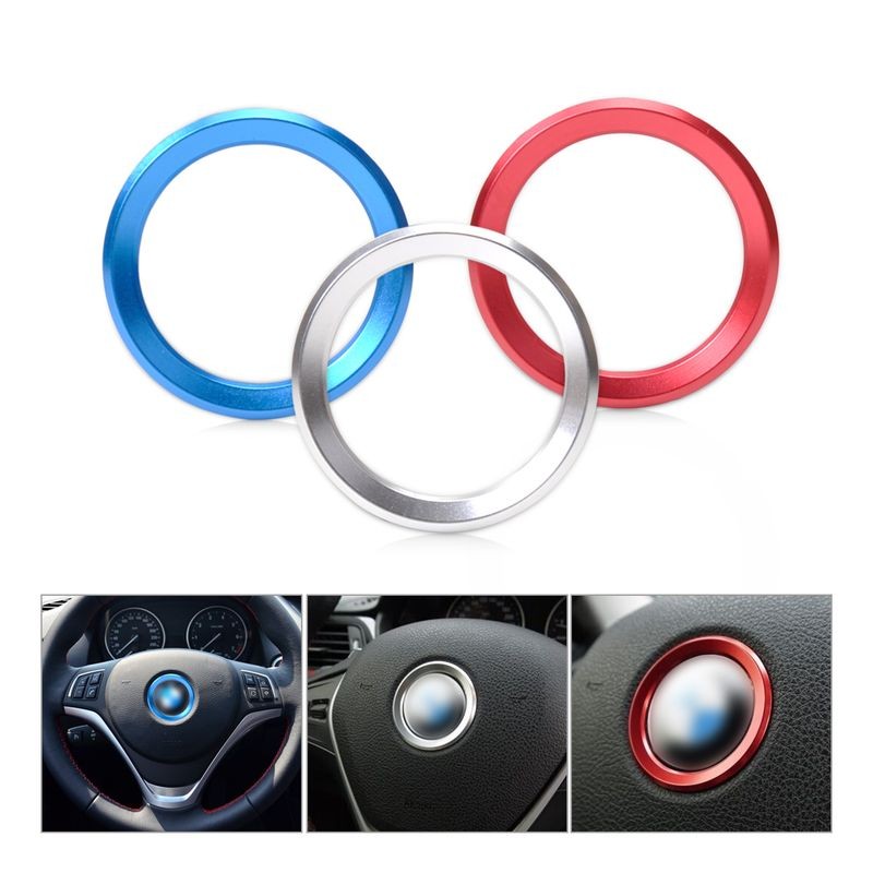 F-series steering badge aluminium ring
