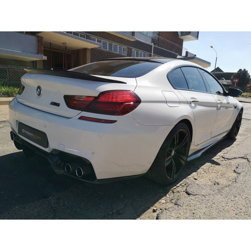 F06 4D Grand coupe PD-style carbon fiber boot spoiler