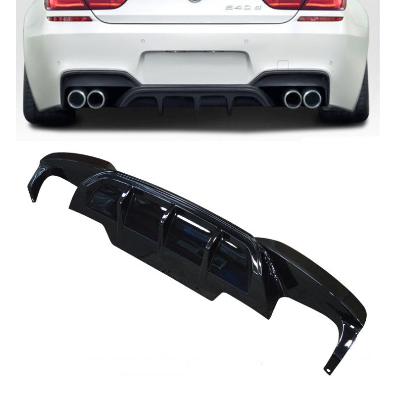 F06 F12 F13 MP style rear diffuser for quad exhaust