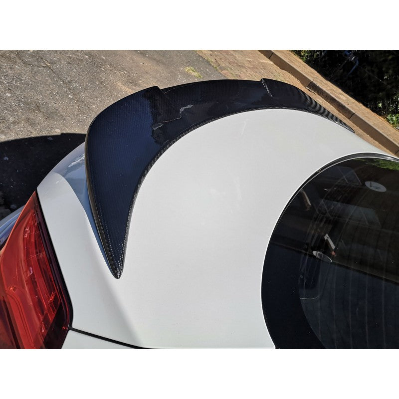 F06 PD-style carbon fiber boot spoiler