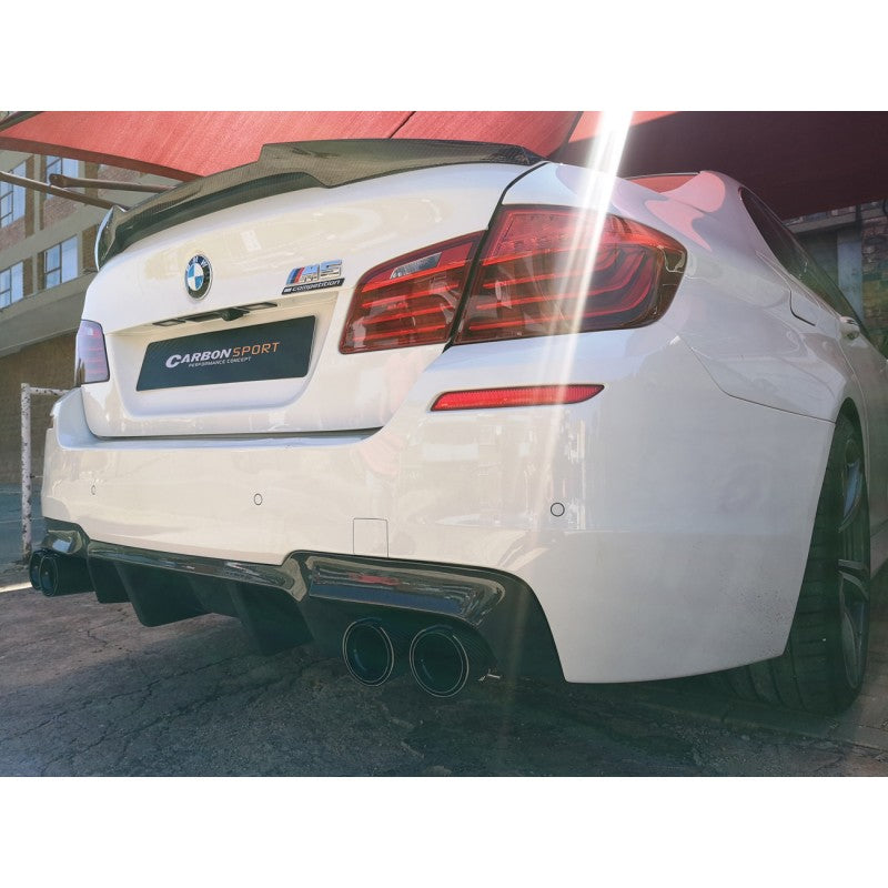 F10 M5 DTM-style carbon fiber diffuser