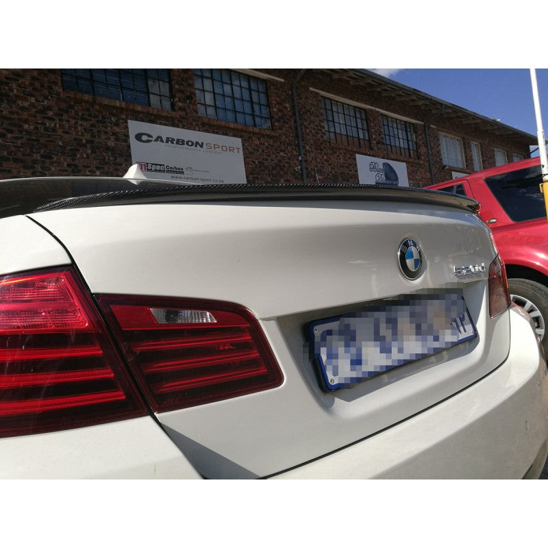 F10 M5 style carbon fiber boot spoiler