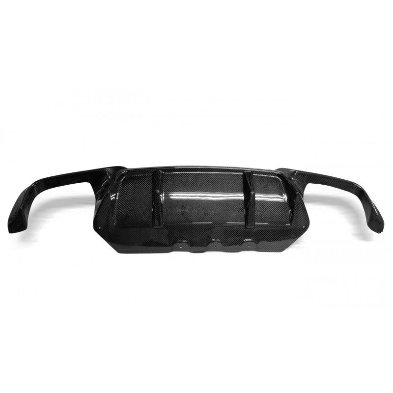 F10 M5 V style carbon fiber diffuser