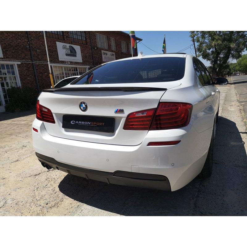 F10 MP style carbon fiber boot spoiler
