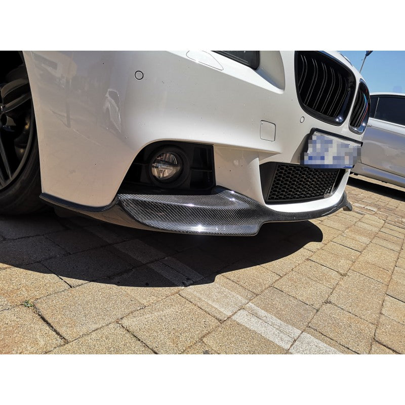 F10 Mtech V style carbon fiber front lip