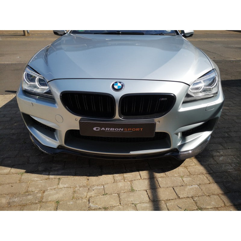 F12 F13 F06 V style carbon fiber front lip