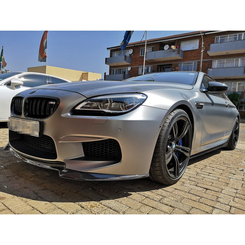 F12 F13 F06 V style carbon fiber front lip