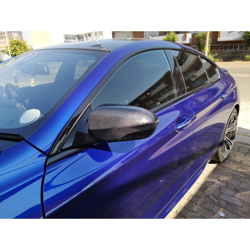 F12 M6 carbon fiber mirror cover