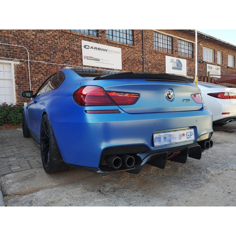 F12 F13 F06 M6 V style carbon rear diffuser