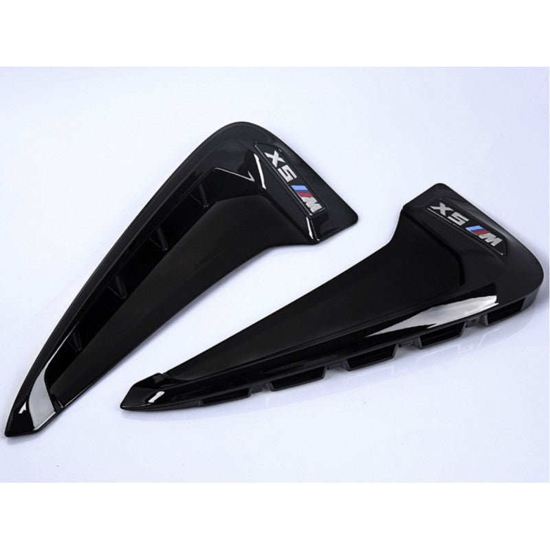F15 X5M gloss black fender vent