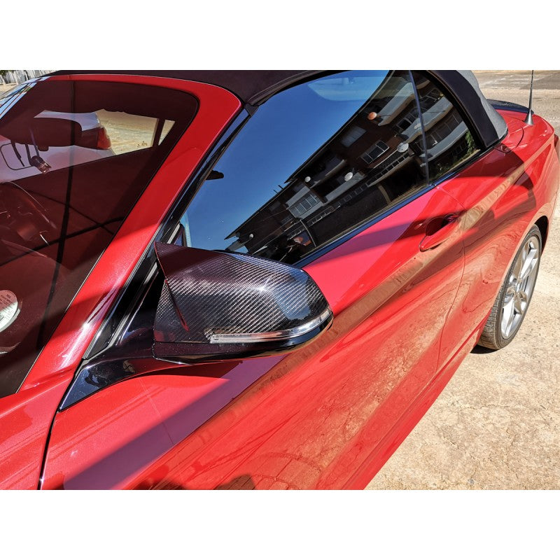 F20 F22 F30 F32 F87 M4 Style carbon fiber mirror cover