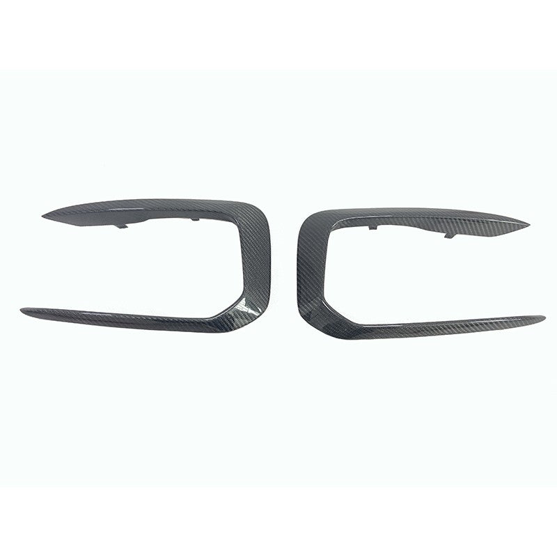 F20 LCI Mtech 16-18 carbon fiber front bumper trim