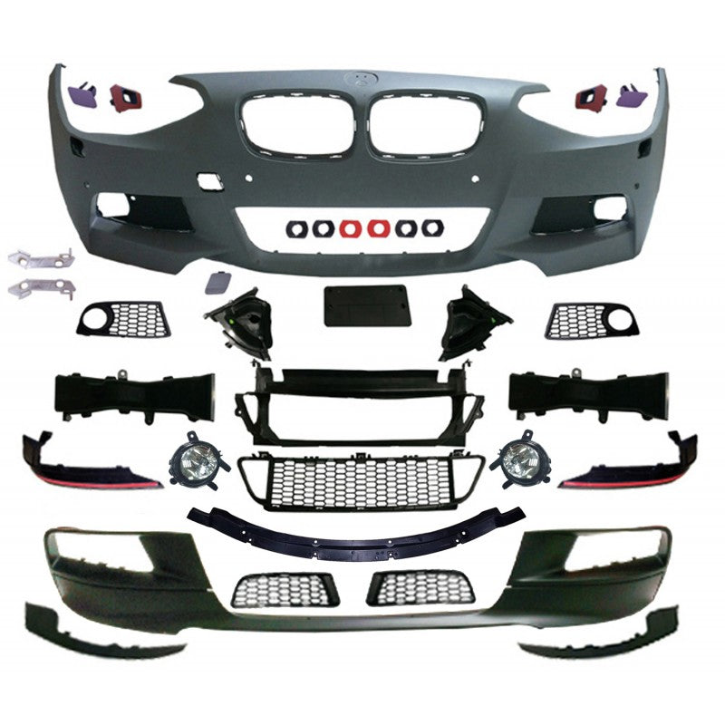 F20 Mtech 12-15 front bumper w/MP style front lip / foglamp