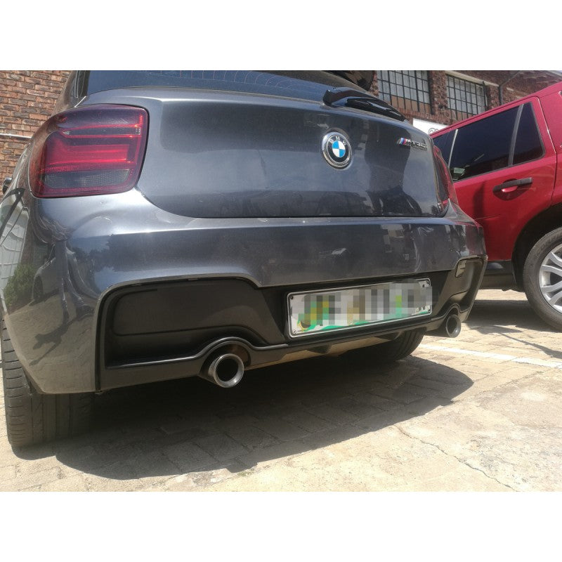 F20 Mtech 12-15 MP style matt black rear diffuser 0--0