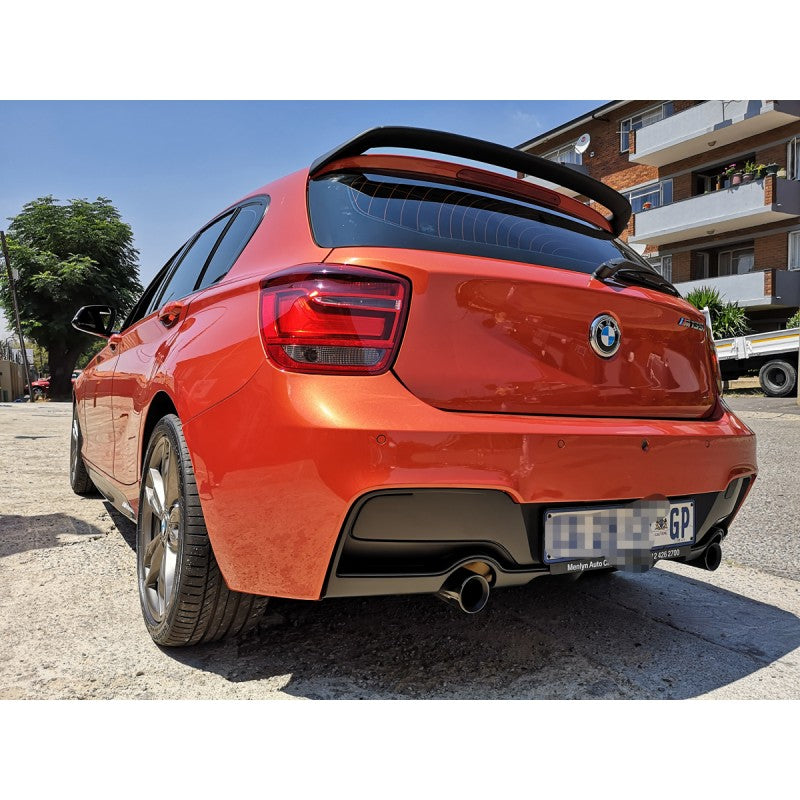 F20 Mtech 12-15 MP style matt black rear diffuser 0--0