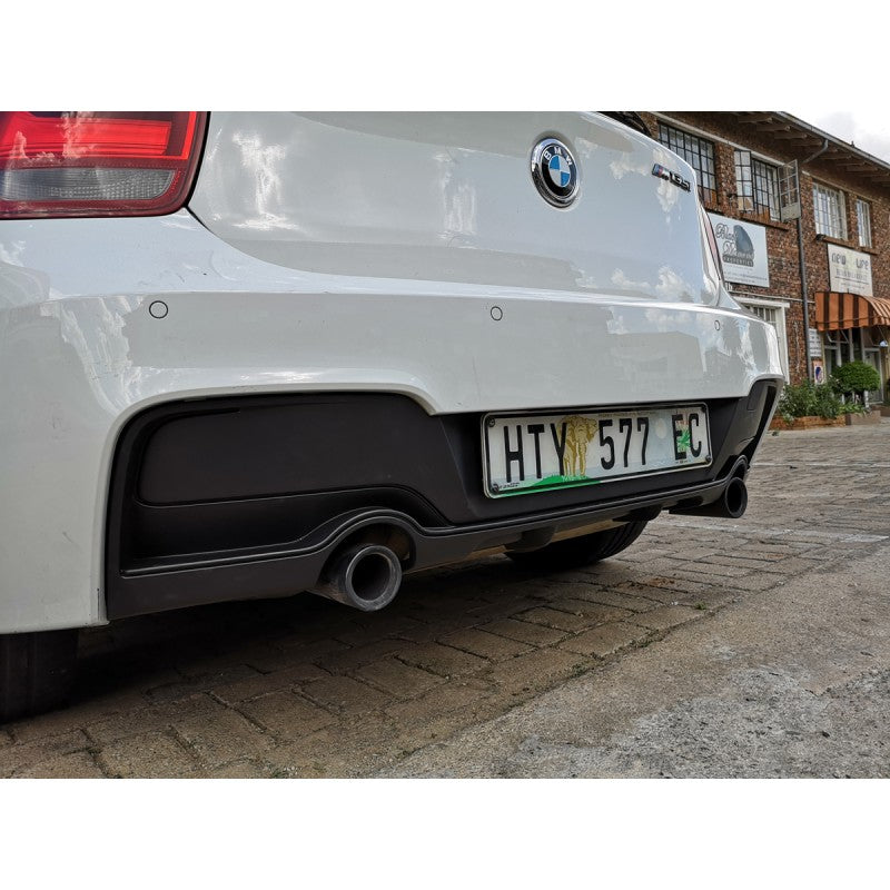 F20 Mtech 12-15 MP style matt black rear diffuser 0--0