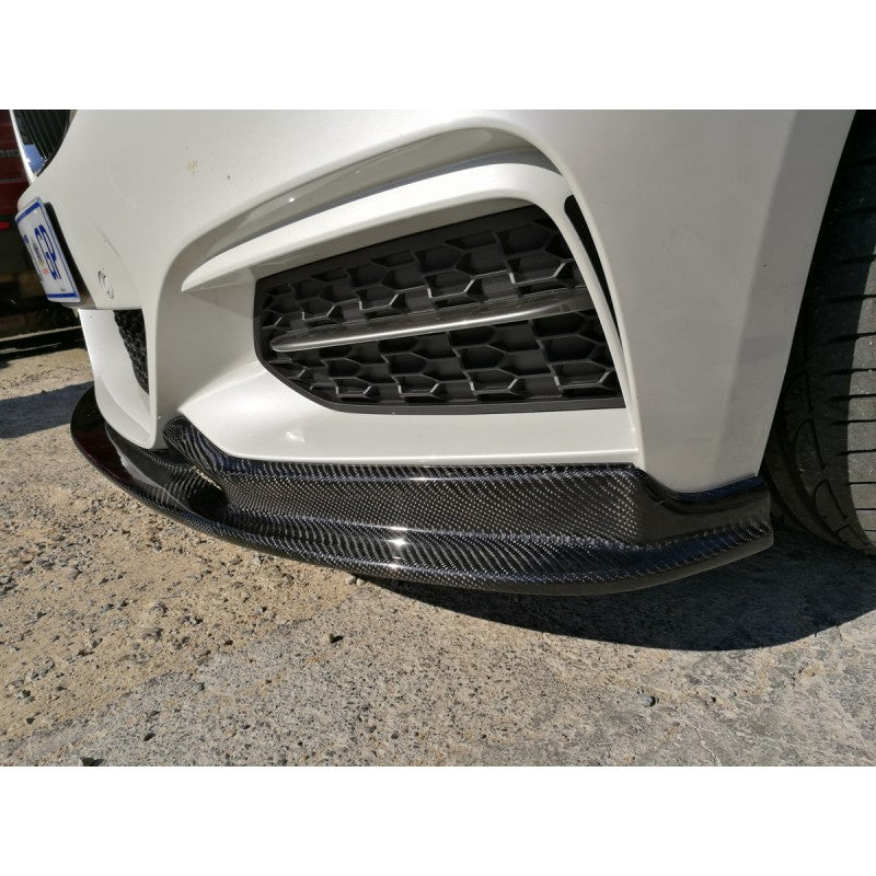 F22 Mtech 3D style carbon fiber front lip