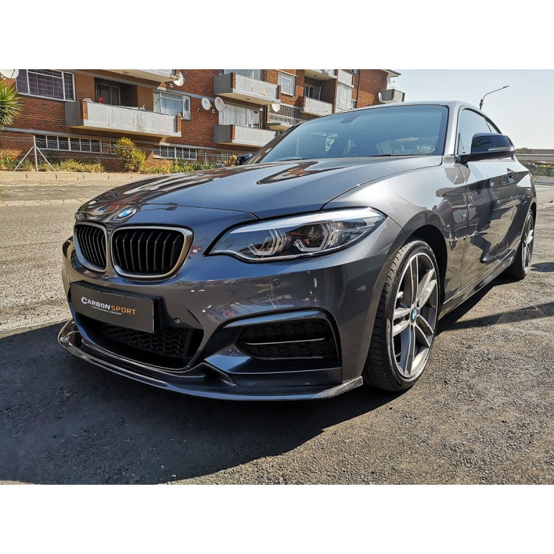 F22 Mtech Exo style carbon fiber front lip