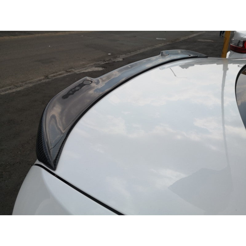 F22 F87 CS style carbon fiber boot spoiler