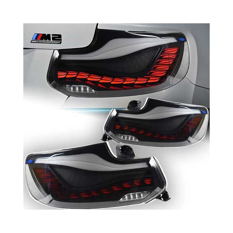 F22 F87 OLED sequential tail light (Black)