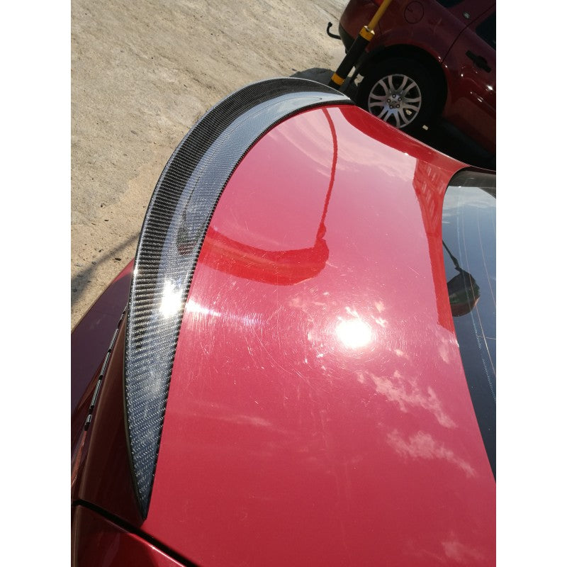 F22 F87 MP style carbon fiber boot spoiler