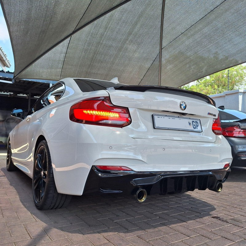 F22 Mtech MX-style rear diffuser