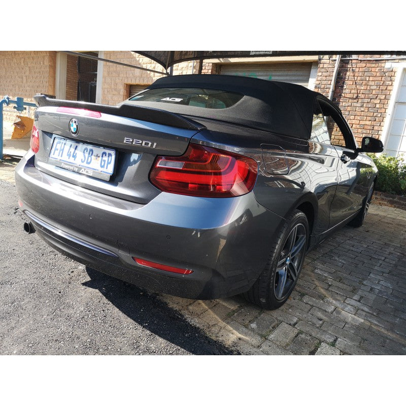 F23 Convertible CS-style carbon fiber boot spoiler