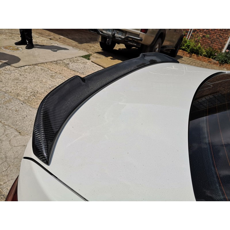 F30 F80 CS style carbon fiber boot spoiler