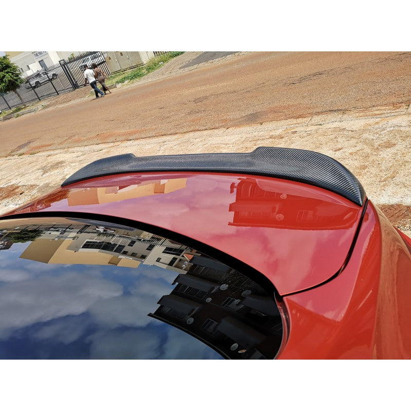 F30 F80 CS style carbon fiber boot spoiler
