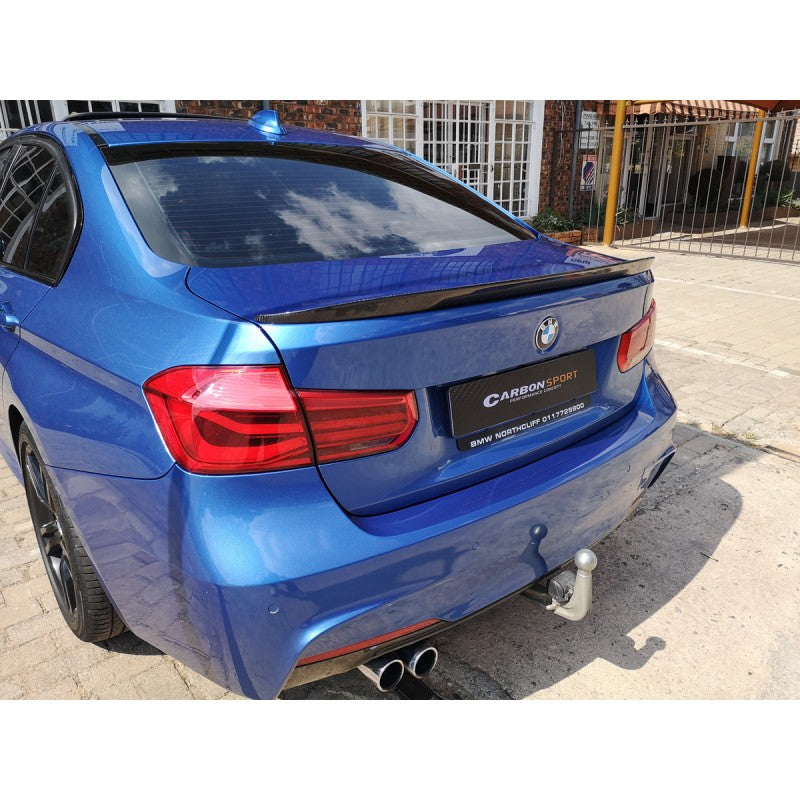 F30 MP style carbon fiber boot spoiler