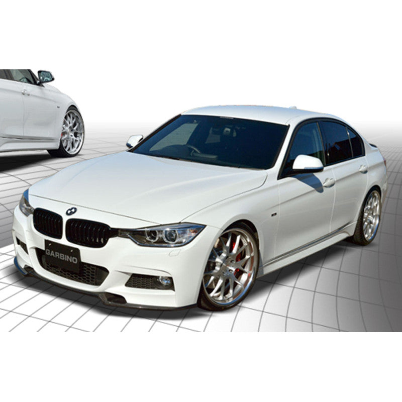 F30 Mtech CS style carbon fiber front lip