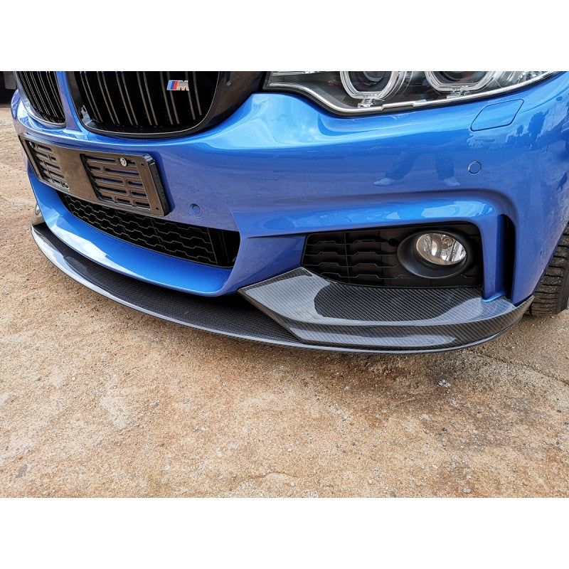 F32 MP style carbon fiber front lip