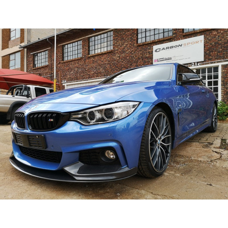 F32 MP style carbon fiber front lip