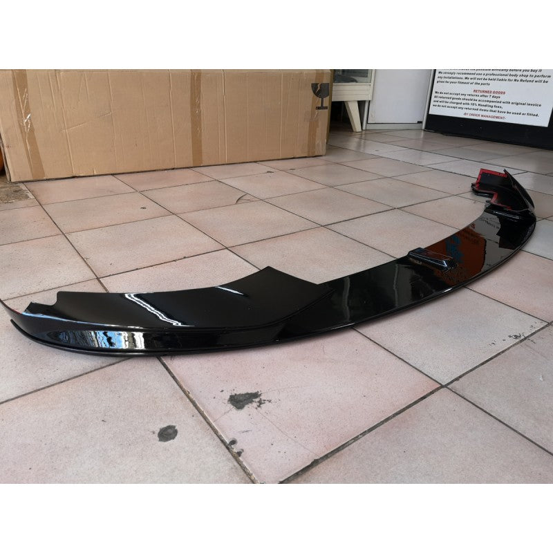 F32 MP style gloss black 3pcs front lip