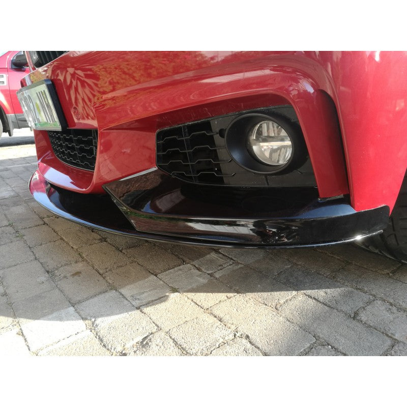 F32 MP style gloss black 3pcs front lip