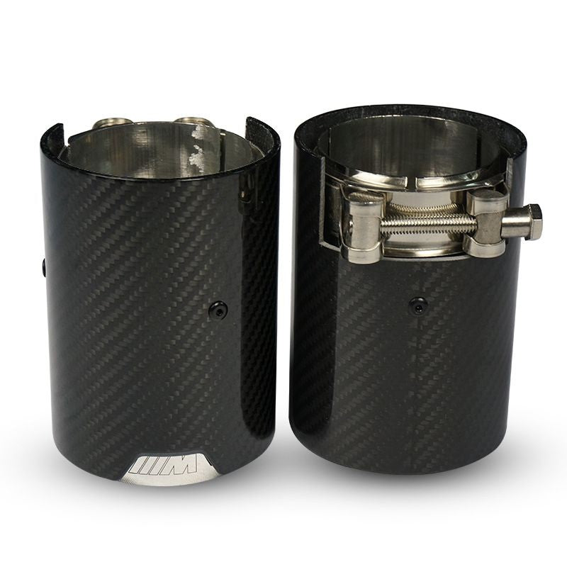 F40 Performance carbon fiber tailpipe (84mm -105mm)