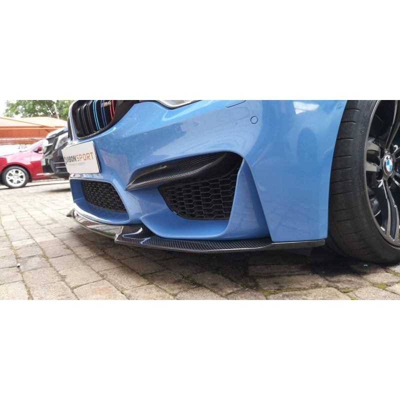 F80 M3 / F82 M4 CS style carbon fiber front lip