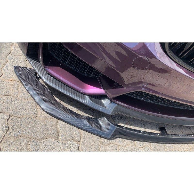 F80 M3 / F82 M4 CS style carbon fiber front lip