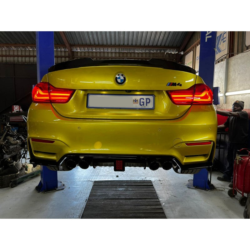 F80 M3 / F82 M4 F1 style 3pcs rear diffuser