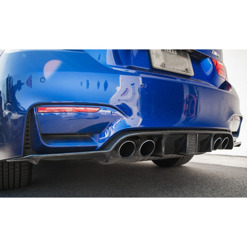 F80 M3 / F82 M4 F1 Style carbon fiber rear diffuser