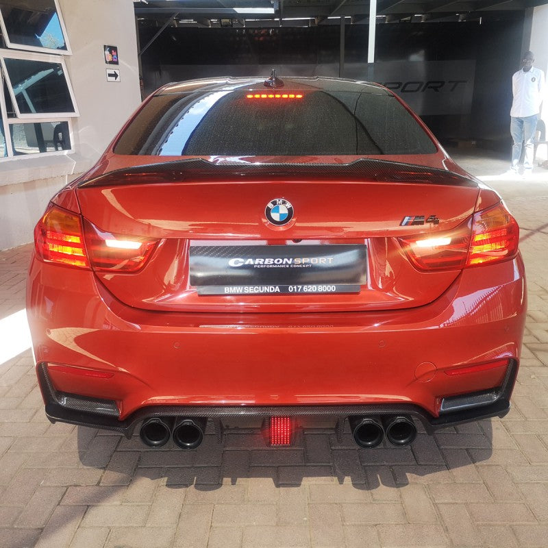 F80 M3 / F82 M4 F1 Style carbon fiber rear diffuser