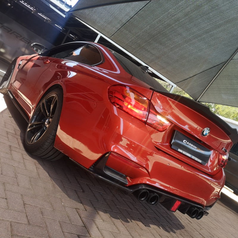 F80 M3 / F82 M4 F1 Style carbon fiber rear diffuser