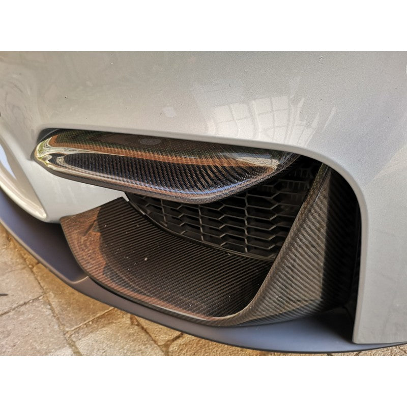 F80 M3 / F82 M4 front bumper carbon fiber upper trim