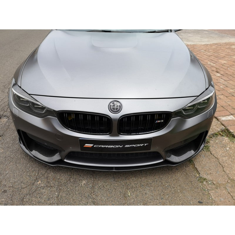 F80 M3 / F82 M4 V-Evo carbon fiber front lip