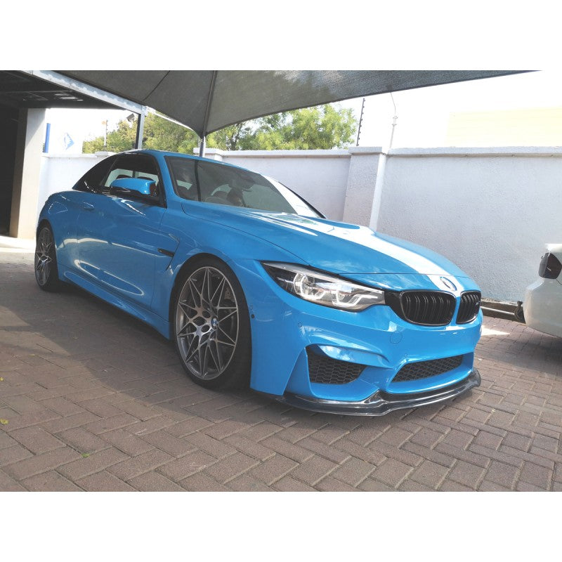 F80 M3 / F82 M4 V style carbon front lip