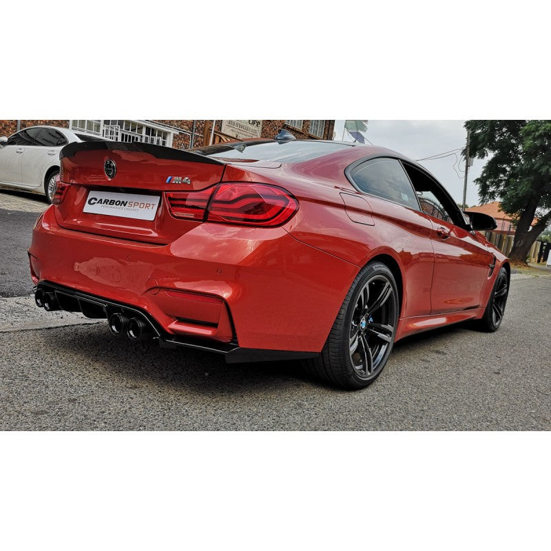 F80 M3 / F82 M4 V style 3pcs rear diffuser