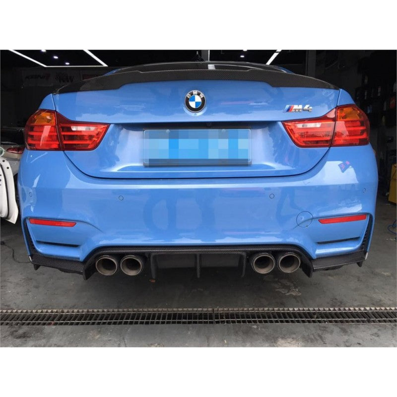 F80 M3 / F82 M4 V style carbon rear diffuser