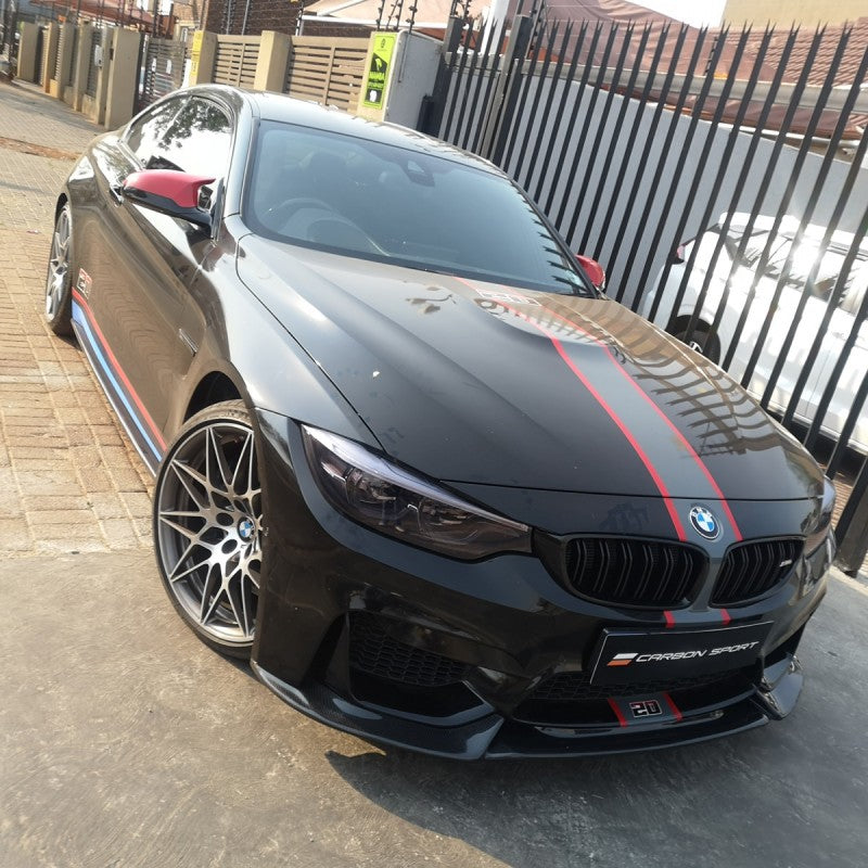 F80 M3 / F82 M4 Varis-style carbon fiber front lip